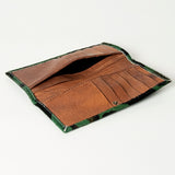 LC-ADBG258 Exotic Hair-On Hide Leather Wallet -Western Style