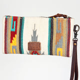LC-ADBG344 Wristlet Genuine Western Leather Women Bag Dixie