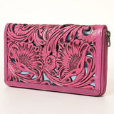 ADBG1321B Wallet Genuine Western Leather Women Bag
