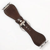 ADWAM129 Beautifully Hair-On Genuine Leather I watch Strap Unisex