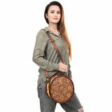 LC-ADBG1449 Canteen Genuine Western Leather Women Bag