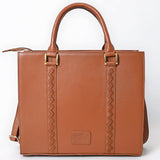 NMBGM199A Briefcase Genuine Western Leather Women Bag