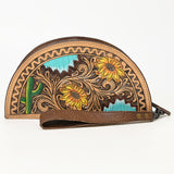 LC-ADBG1433 Taco Hand Tooled Genuine Western Leather Women Bag