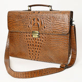 LC-ADBG1430  Briefcase Genuine Western Leather Women Bag