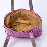 LC-ADBG1139B Tote Hand Tooled Genuine Western Leather Women Bag