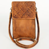 LC-NMBGM134 Cell phone Holder Genuine Western Leather Women Bag
