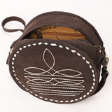 ADBGA620 Canteen Genuine Western Suede Leather women bag