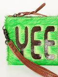 LC-ADBG344AD Wristlet Genuine Western Leather Women Bag Kacey