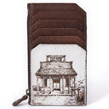 ADCCM101O Card-Holder Genuine Western Leather Women Bag