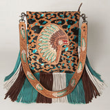 LC-ADBGS192 Messenger Genuine Western Leather Women Bag Olivia