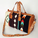 LC-ADBG870  Duffel Genuine Western Leather Women Bag