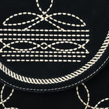 ADBGA685A  Crossbody Genuine Western Suede Leather women bag
