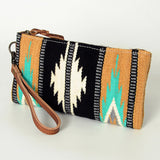 LC-ADBG344 Wristlet Genuine Western Leather Women Bag Paige