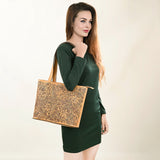 LC-ADBGZ837 Tote Genuine Western Leather Women Bag Mae