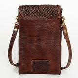 LC-NMBGM134 Cell phone Holder Genuine Western Leather Women Bag