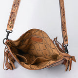 ADBG510 Crossbody Genuine Western Leather Women Bag Paisley