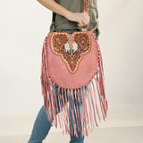 LC-ADBGA431 Messenger Genuine Western Leather Women Bag