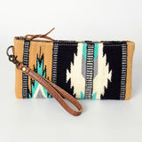 LC-ADBG344 Wristlet Genuine Western Leather Women Bag Paige