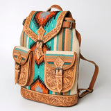 LC-ADBG703G Backpack Genuine Western Leather Women Bag