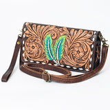 LC-ADBGM169AA Organiser Genuine Western Leather Women Bag Freda
