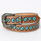 LC-ADBLF126 Genuine American Leather Belt Men and Women