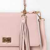 NMBGM186 Crossbody Fringes Genuine Western Leather Women Bag