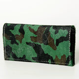 LC-ADBG258 Exotic Hair-On Hide Leather Wallet -Western Style