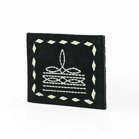 ADCCG110 American Darling Western Embroidered Genuine Leather Card Holder