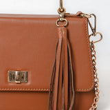 NMBGM186 Crossbody Fringes Genuine Western Leather Women Bag