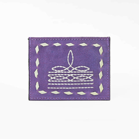 ADCCG110 American Darling Western Embroidered Genuine Leather Card Holder