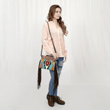 LC-ADBG236 Crossbody Genuine Western Leather Women Bag Nellie