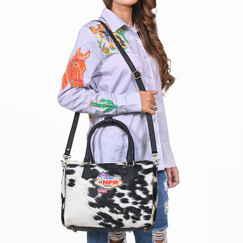 ADBGA1454NFR American Darling Cowhide Leather NFR Wrangler Speedy Bag
