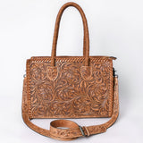 ADBG1131 Tote Hand Tooled Genuine Western Leather Women Bag