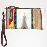 LC-ADBG344 Wristlet Genuine Western Leather Women Bag Dixie