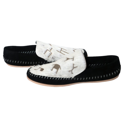 ADFT189 American Darling Hair On Hide & Genuine Leather Western Loafers
