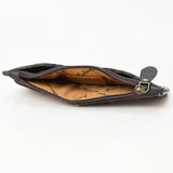 ADBGA600 Hand-Tooled Genuine Leather Western Card Holder for Women