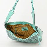 LC-ADBGZ795 Hobo Hand Tooled Genuine Western Leather Women Bag