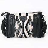 ADBG1828 Small Crossbody Saddle Blanket Genuine Leather women bag western Bag