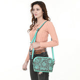 LC-ADBGZ786B Crossbody Genuine Western Leather Women Bag
