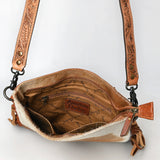LC-ADBGS192 Messenger Genuine Western Leather Women Bag Clara
