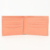 LC-ADBG1236I Hand-Tooled Leather Wallet - Western Floral Bifold Design