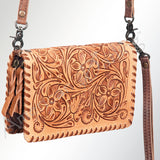 ADBG485TAN Organiser Genuine Western Leather Women Bag Clara