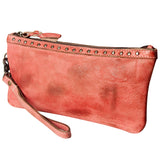 LC-NMBG101 Wristlet Genuine Leather women bag western Bag