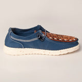 LC-ADFT133NV4 Genuine leather shoe footwear slip on