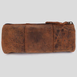OHM113 Jewelry Case Genuine Leather women bag western Bag