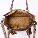 LC-ADBG230 Tote Hand Tooled Genuine Western Leather Women Bag