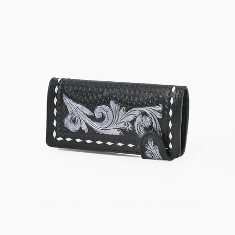 ADBG1850 American Darling Hand Tooled Genuine Leather Western Style Wallet