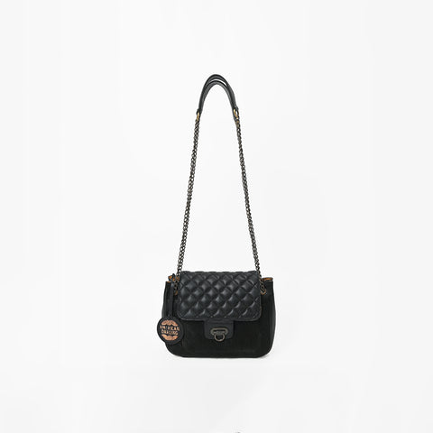 ADBG1867 Crossbody Hair on Genuine Leather Women Bag