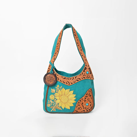 ADBGA1012 Hobo Hand Tooled Genuine Leather Women Bag