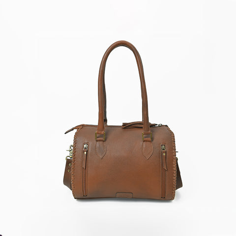 ADBGA1045 Speedy Bag Hand Tooled  Genuine Leather Women Bag